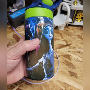 12 ounce Children's‎ Water Bottle Nightmare Before Christmas